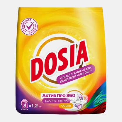 Стиральный порошок Dosia Optima Color 1.2кг
