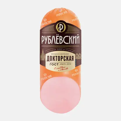 Колбаса Рублевский Докторская вареная 400г