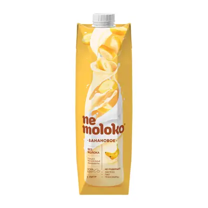 Изображение товара Напиток Nemoloko банановый 1л