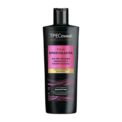 Изображение товара Шампунь Тресеммé Укрепляющий Сила бриллианта 400 мл для сухих волос женский