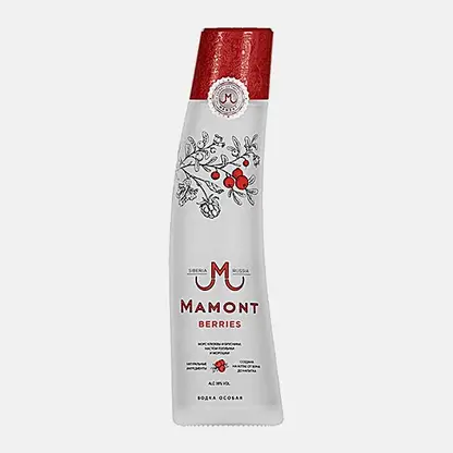 Водка Особая Mamont Berries 38% 500мл