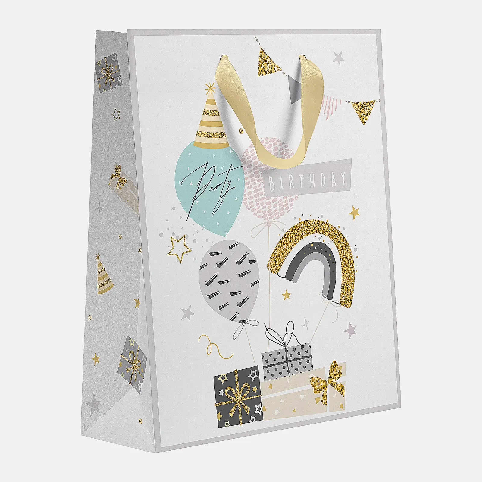 Пакет Пакетико подарочный XL Вечеринка 41*31*10см в ассортименте