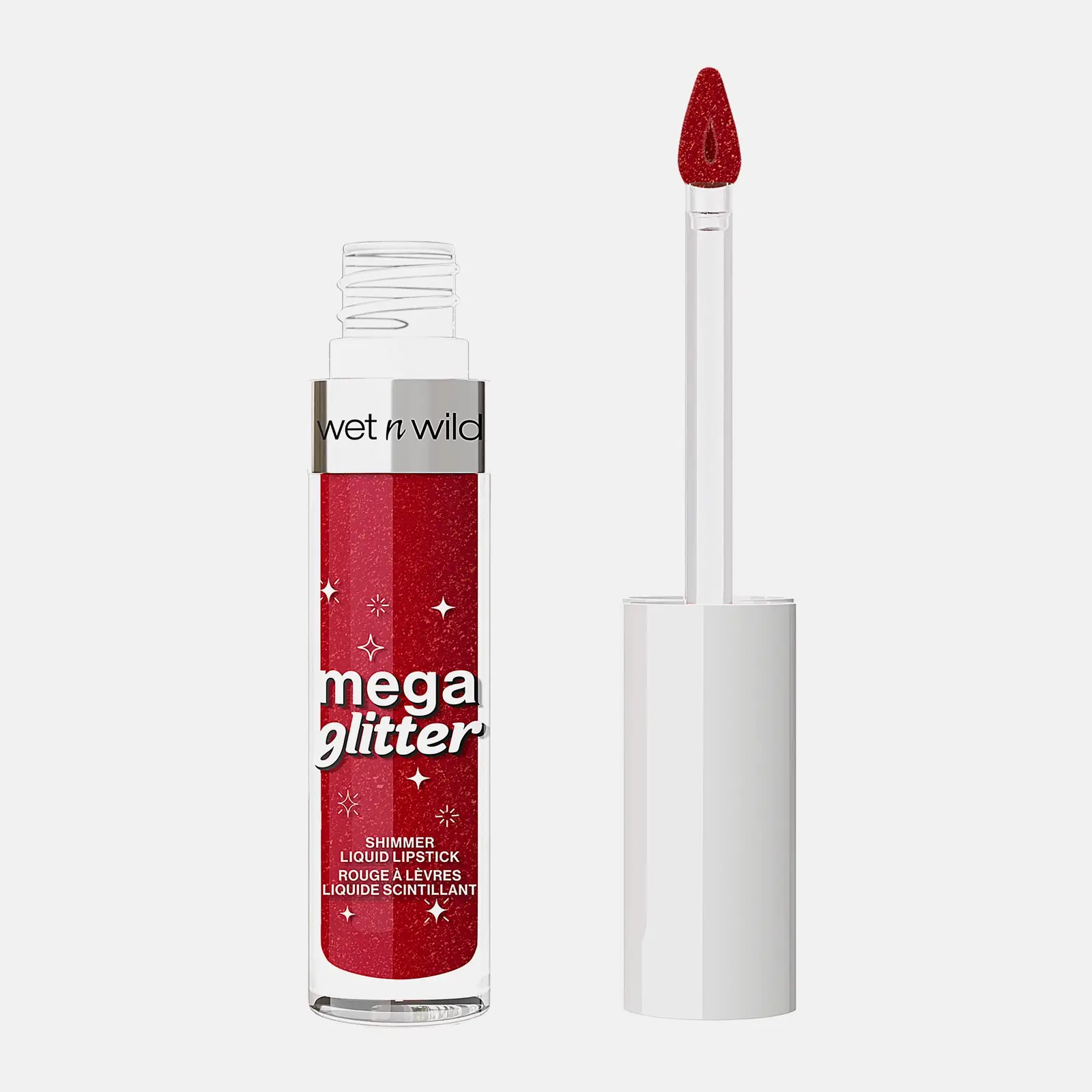 Жидкая помада для губ тон 03 New Soulmate Wet N Wild Mega Glitter