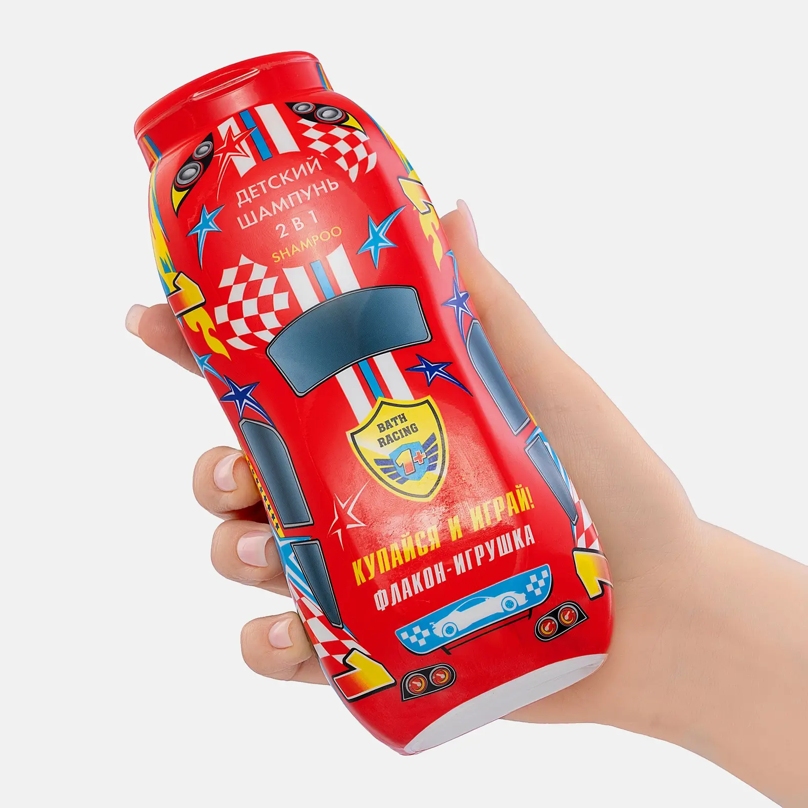 Шампунь для волос Bath Racing Гонки 2в1 детский 300мл - фото 2 Шампунь для волос Bath Racing Гонки 2в1 детский 300мл - фото 2