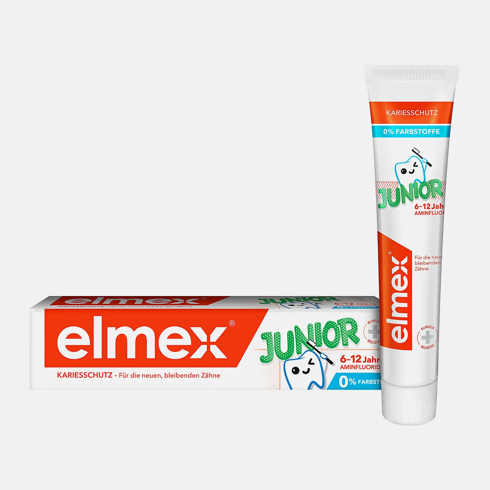 Зубная паста Elmex Junior детская 6-12 лет 75мл