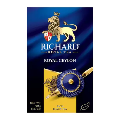 Изображение товара Чай черный Richard Royal Ceylon листовой 90г