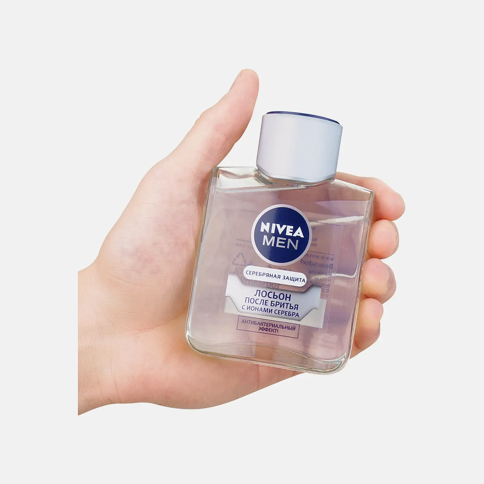 Лосьон после бритья Серебряная защита NIVEA Men 100мл - фото 3