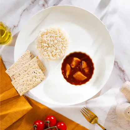 Изображение товара Курица в кисло-сладком соусе с рисом М Кухня 250г