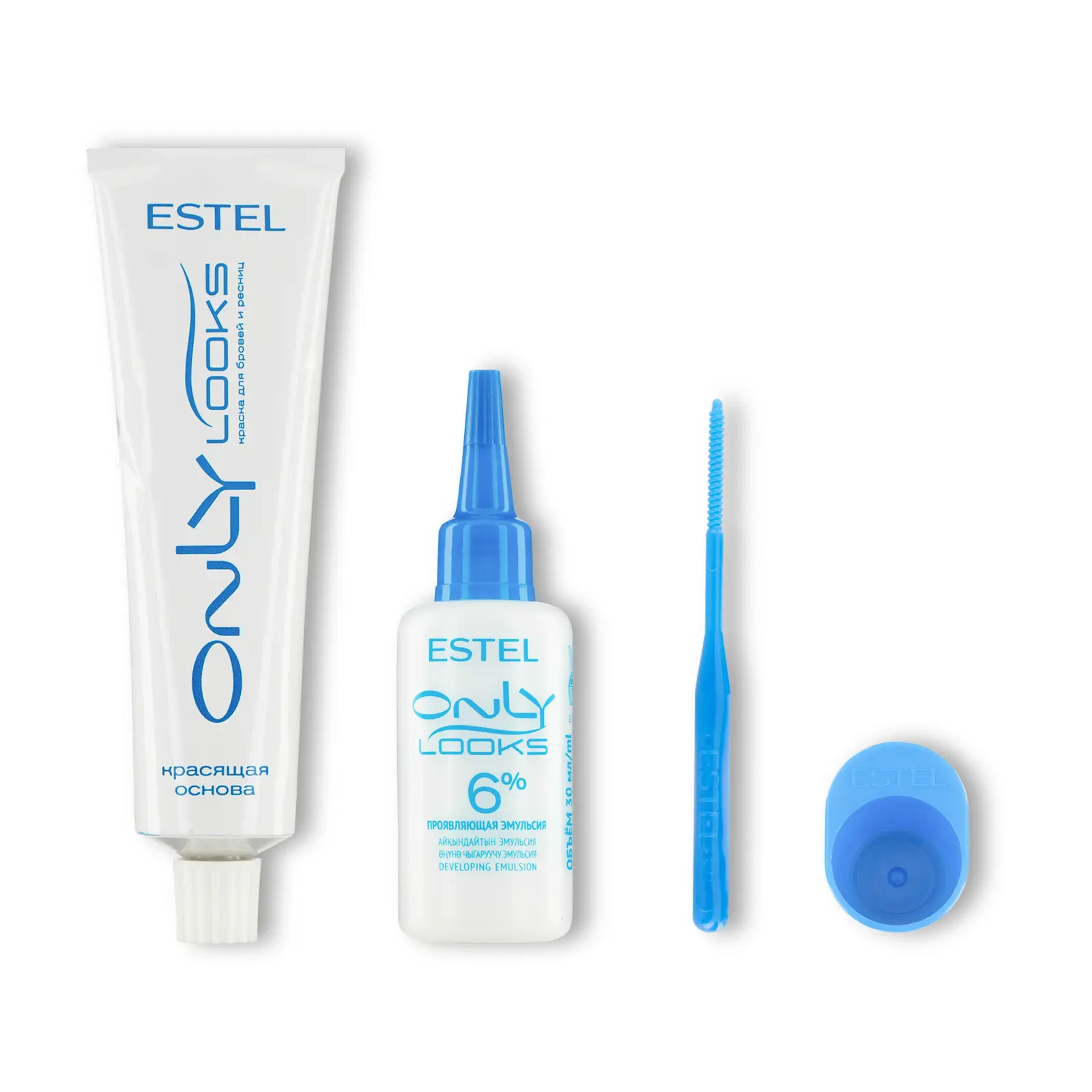 Краска для бровей и ресниц Estel only looks коричневый тон 80мл