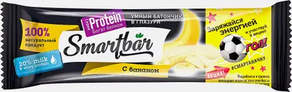 Батончик SmartBar протеиновый банан 40г