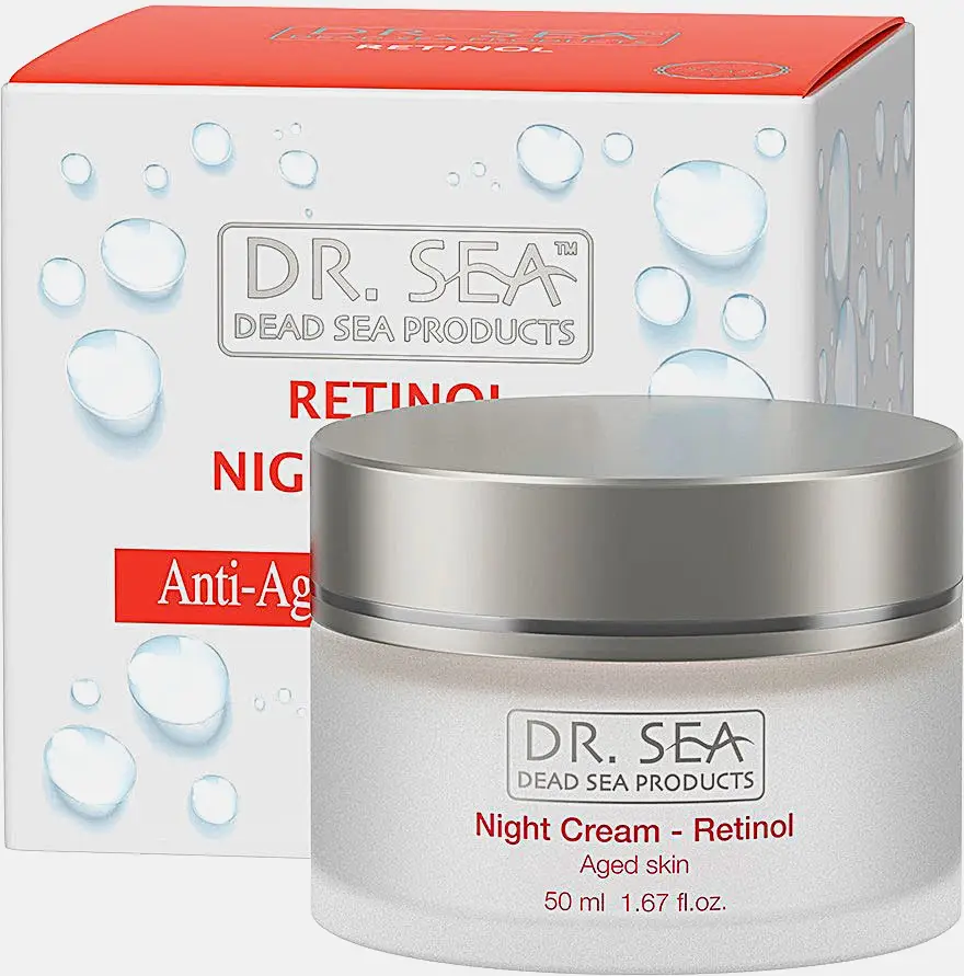 Крем для лица Dr.Sea с ретиноидами для возрастной кожи ночной 50мл