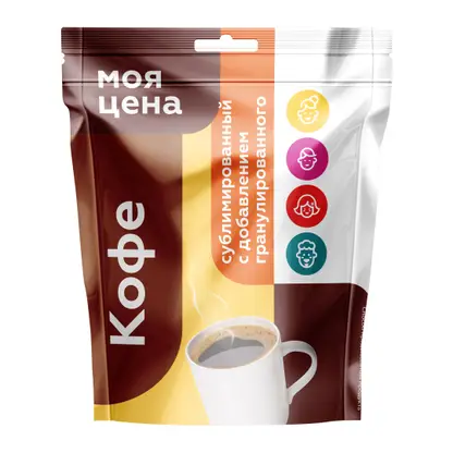 Изображение товара Кофе растворимый Моя цена 50г
