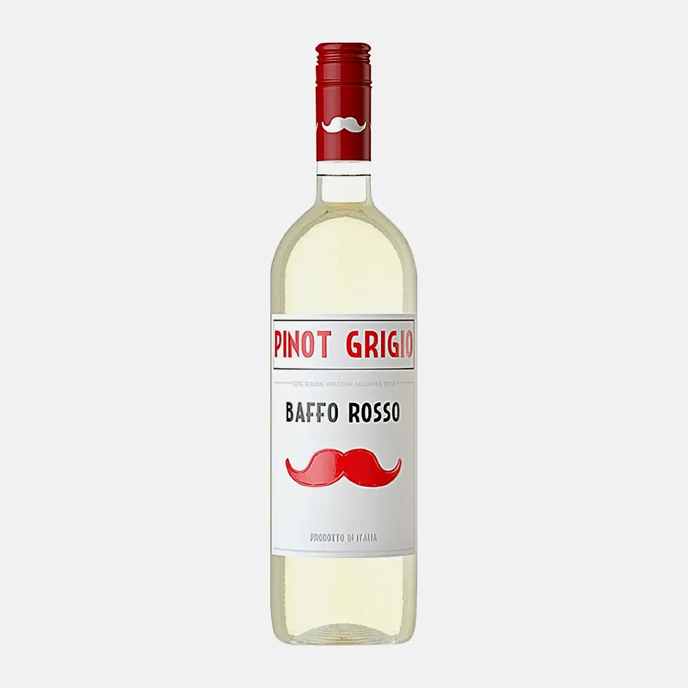 Вино Baffo Rosso Pinot Grigio белое сухое 12% 750мл