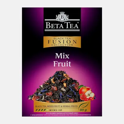 Чай черный Beta Tea Mix Fruit 90г