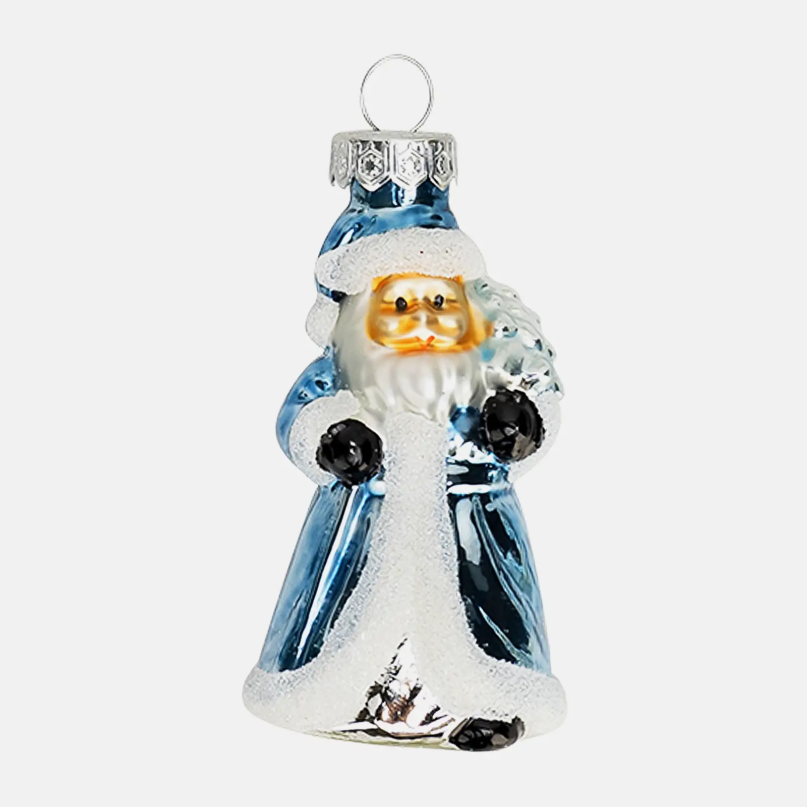 Украшения новогодние Персонажи 7-9см стекло в ассортименте