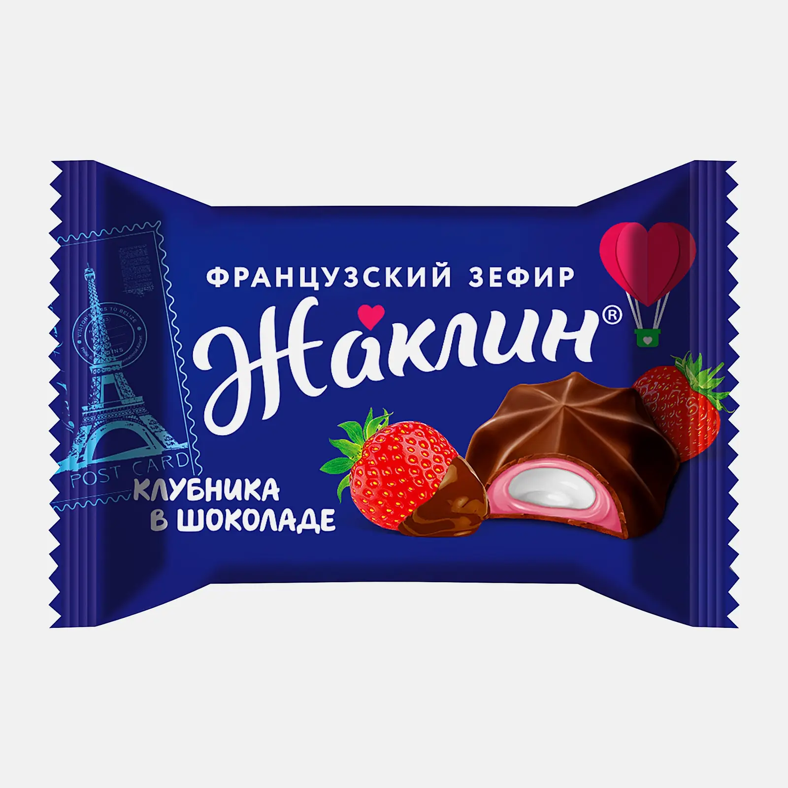 Изображение товара Зефир клубника в шоколаде Жаклин - натуральное лакомство без ГМО Изображение товара Зефир клубника в шоколаде Жаклин - натуральное лакомство без ГМО