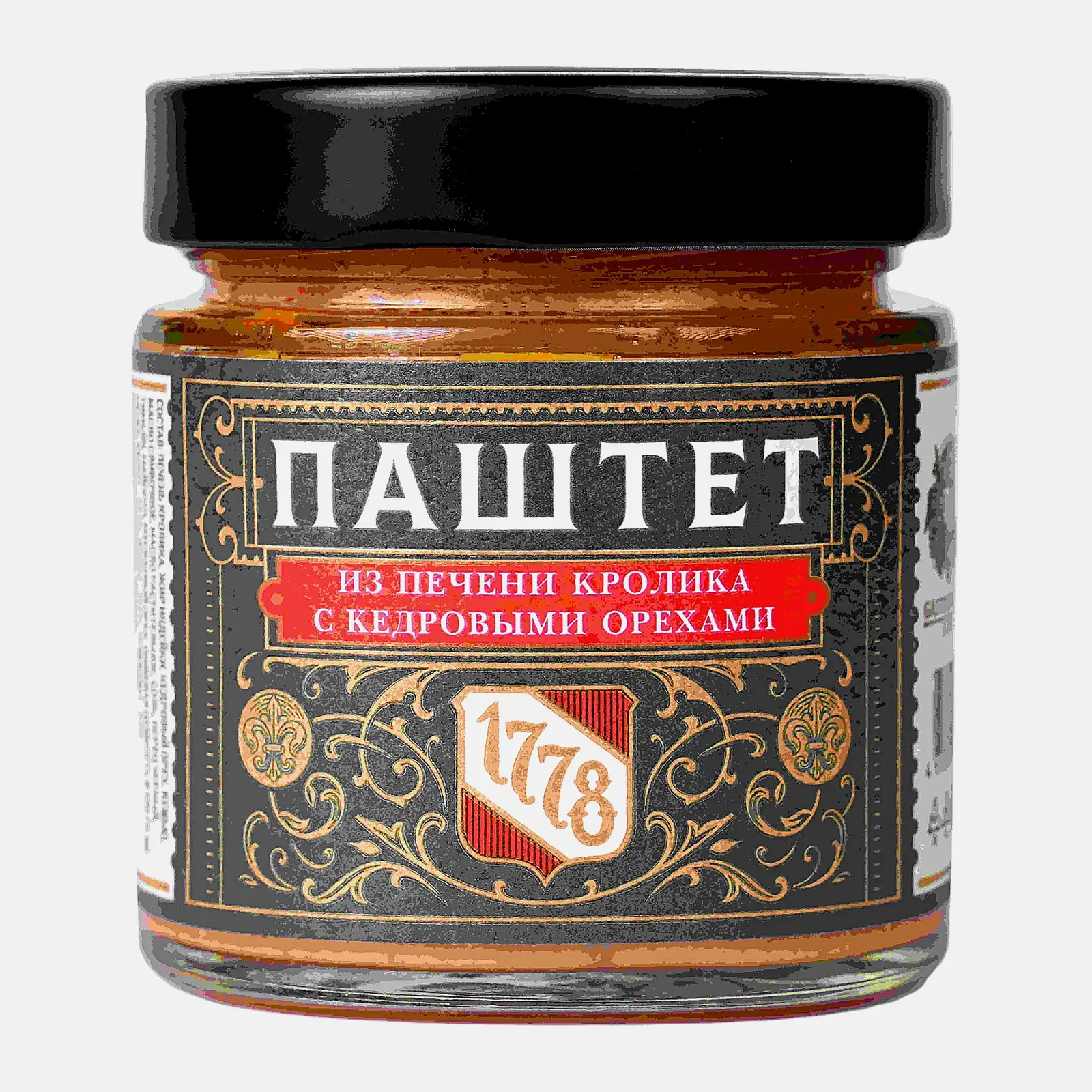 Паштет из печени кролика с кедровым орехом Gastronomia 1778 100г