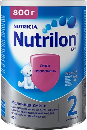 Смесь Nutrilon 2 ГА молочная адаптированная с 6 месяцев 800г
