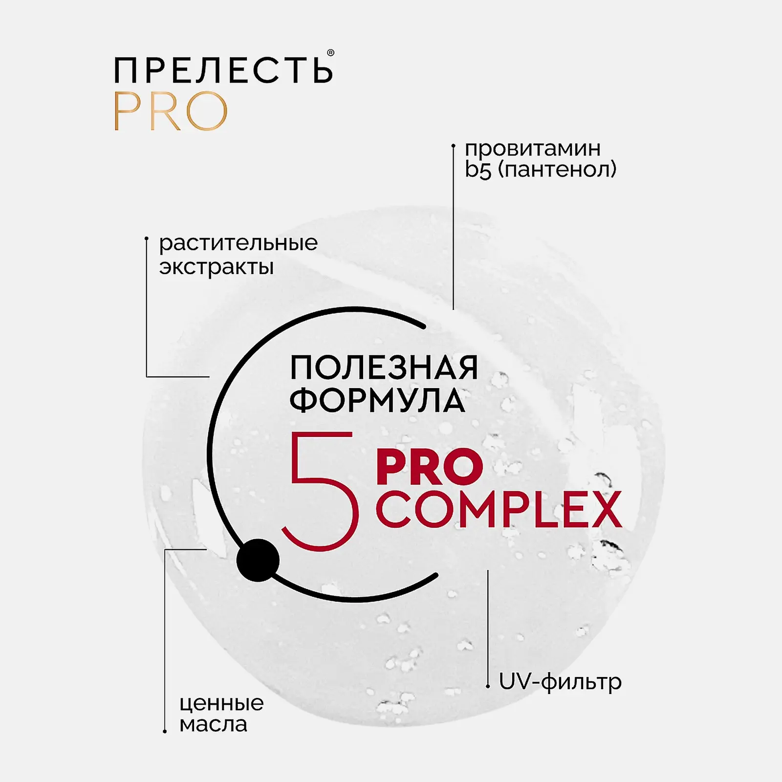 Мусс для волос Эффект памяти сверхсильная фиксация Прелесть Pro 160мл