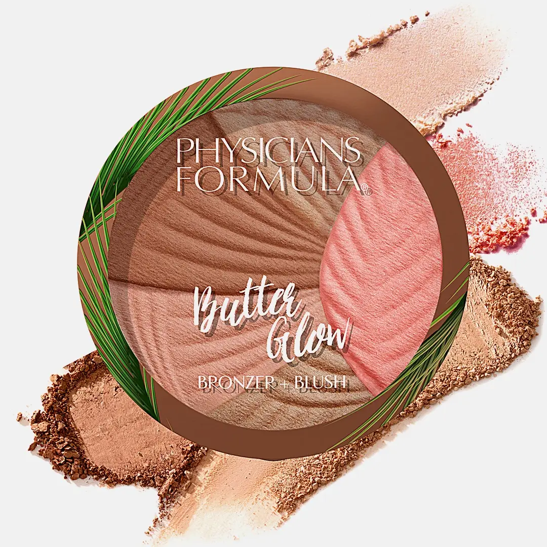 Бронзер-румяна для лица 2в1 тон Здоровое сияние Physicians Formula Butter Glow 8.2г