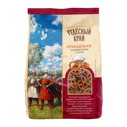 Изображение товара Крендельки традиционные с солью Чудесный край 250г
