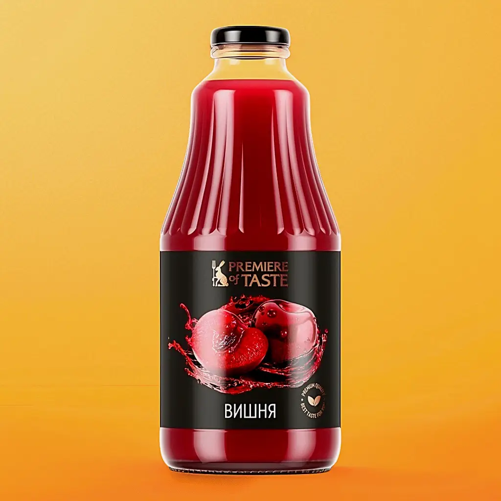 Изображение товара Нектар Вишнёвый Premiere of Taste 1л - натуральный напиток со спелой вишней