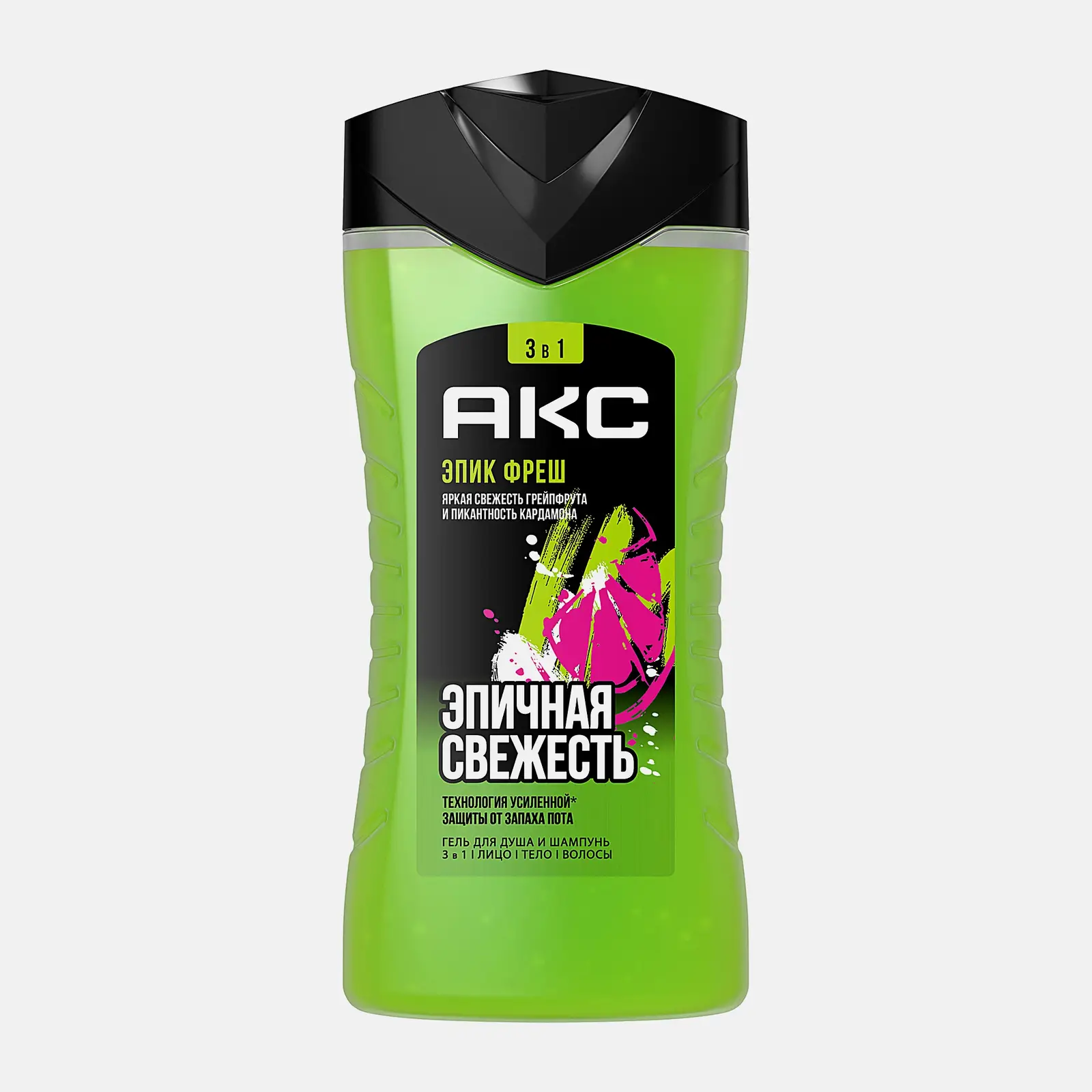 Подарочный набор Акс Эпик фреш Дезодорант 50мл + Гель для душа 250мл в ассортименте