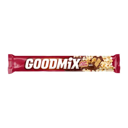 Изображение товара Шоколадный батончик хрустящая вафля попкорн Goodmix 45г