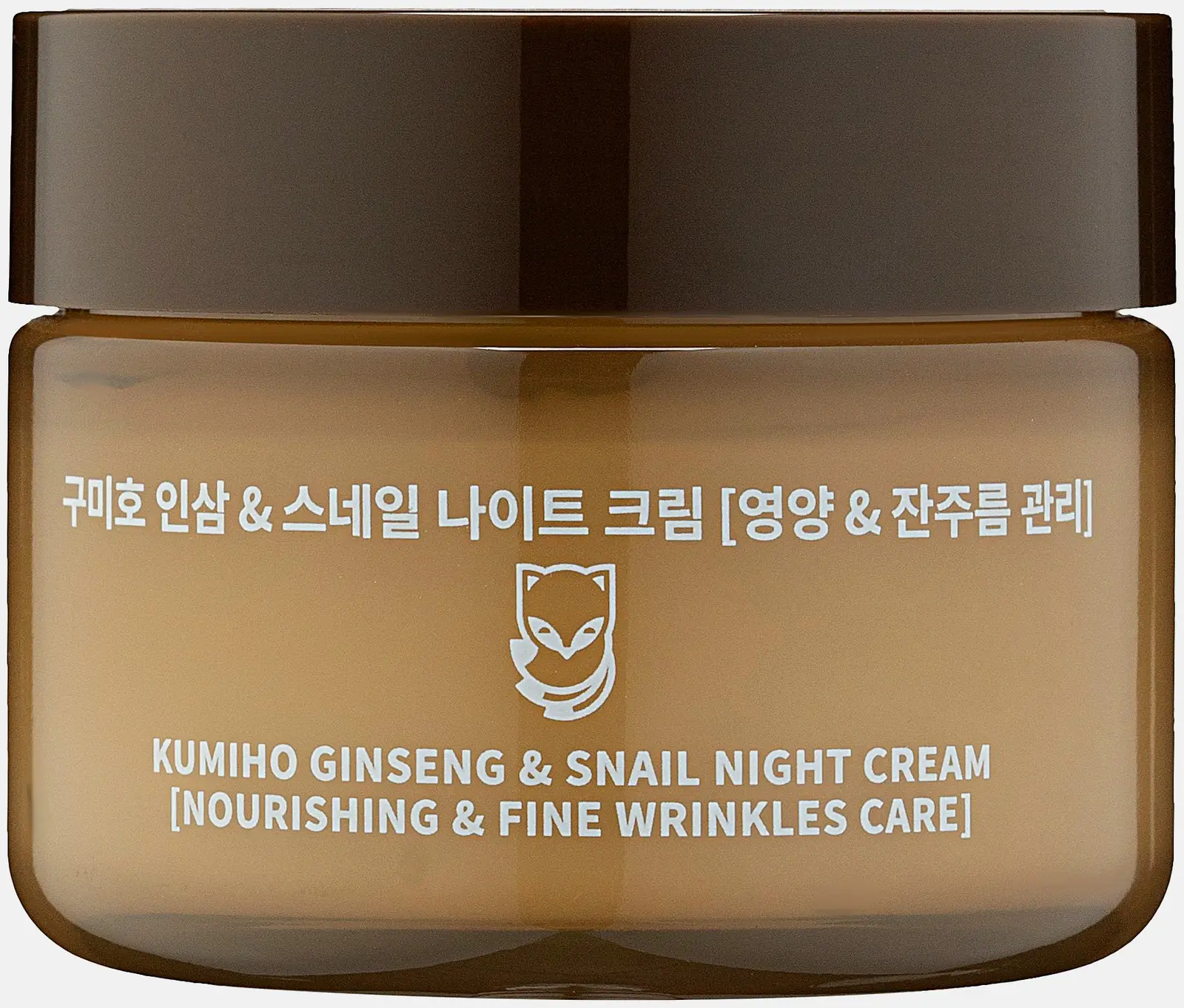 Крем Kumiho для лица ночной с муцином улитки и экстрактом женьшеня 50мл