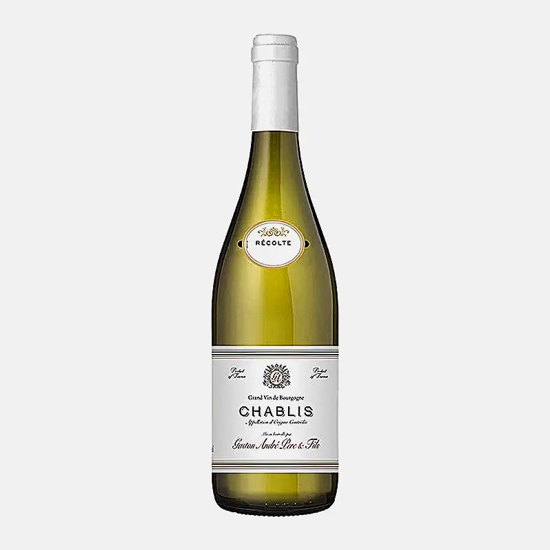 Изображение товара Gaston andre Chablis белое сухое вино 750мл Франция