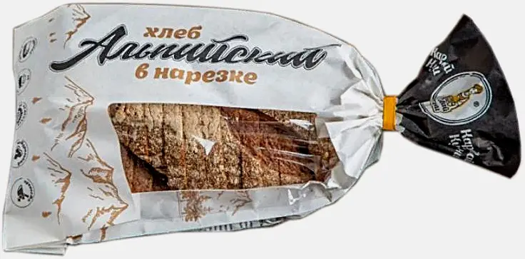Хлеб Альпийский нарезанный Краснодарский хлебозавод №6 400г