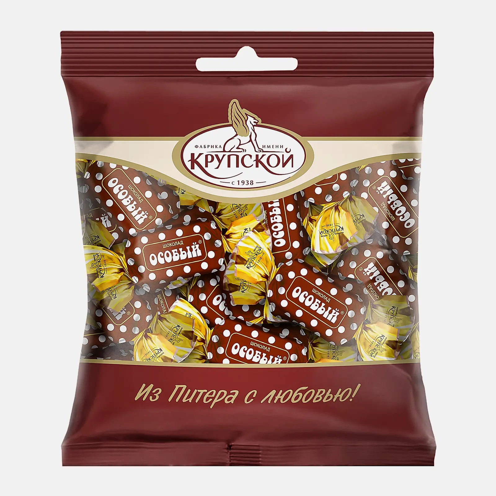 Конфеты шоколад темный Особый 200г