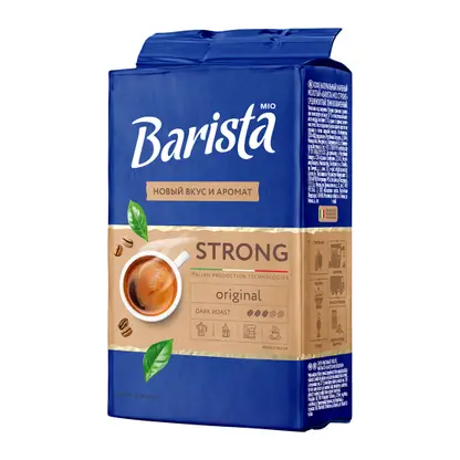 Изображение товара Кофе молотый Barista Mio Крепкий натуральный жареный 225г