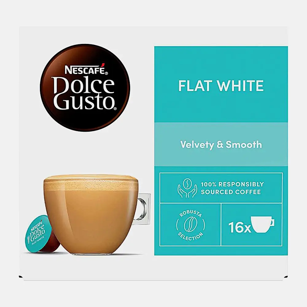 Изображение товара Кофе в капсулах Nescafe Dolce Gusto Flat White 187.2 г