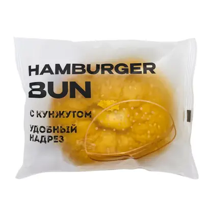 Изображение товара Булочка для гамбургера Mister Ye 60г свежая и мягкая для домашних и профессиональных блюд