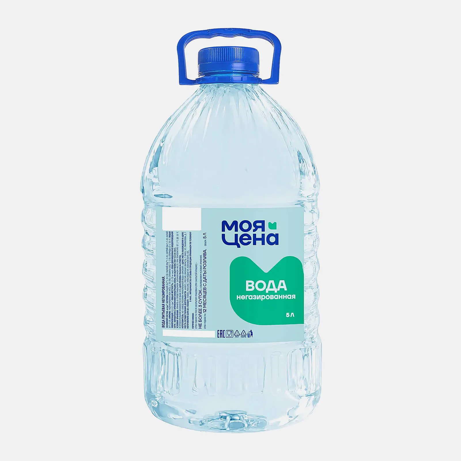 Вода Моя цена питьевая негазированная 5л Вода Моя цена питьевая негазированная 5л