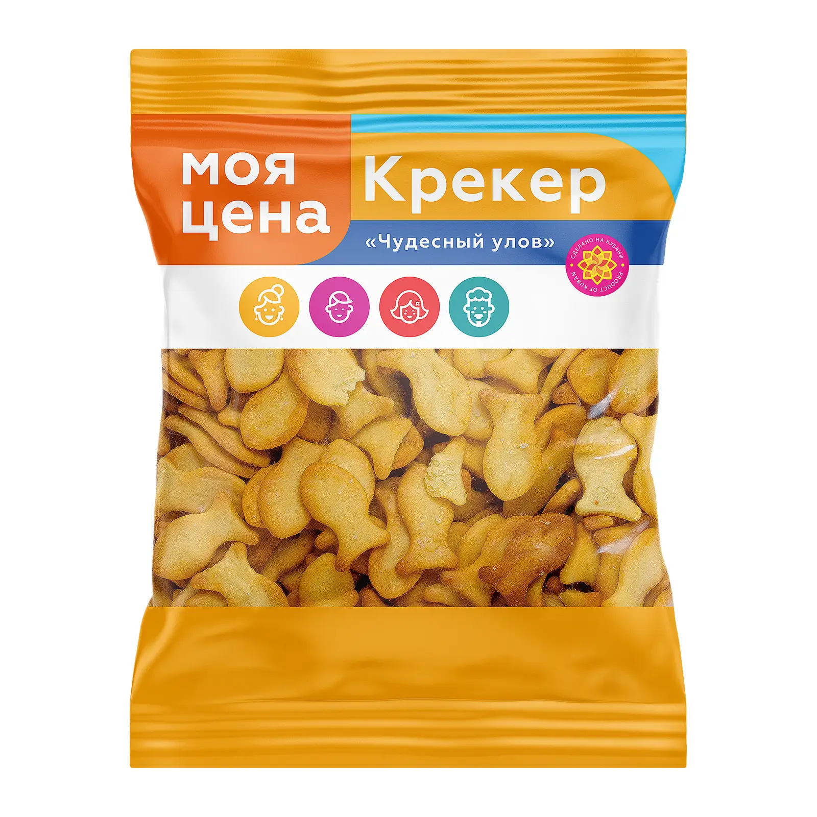 Изображение товара Крекер Чудесный улов Моя цена 250г
