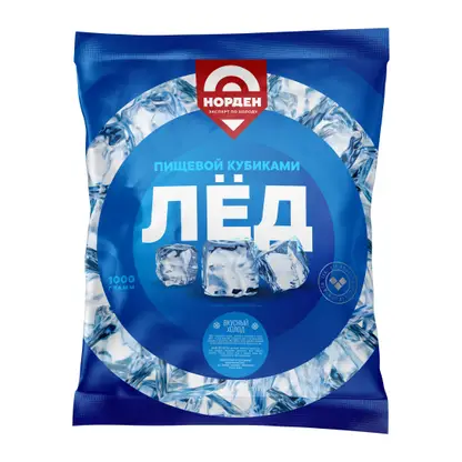 Изображение товара Лёд для напитков 1кг