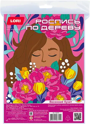 Набор для детского творчества Lori Роспись по дереву в ассортименте