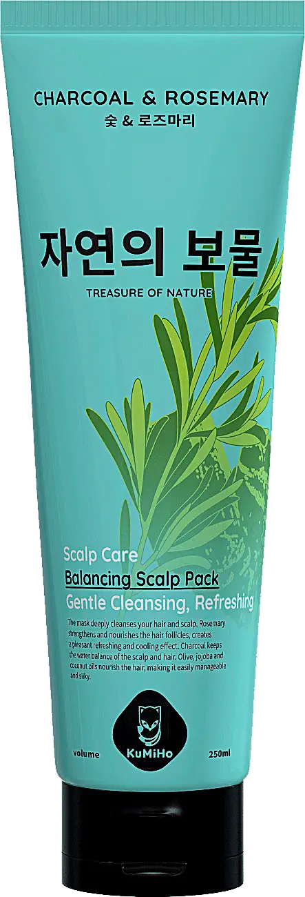 Маска для волос и кожи головы Kumiho Очищающая с розмарином 250мл