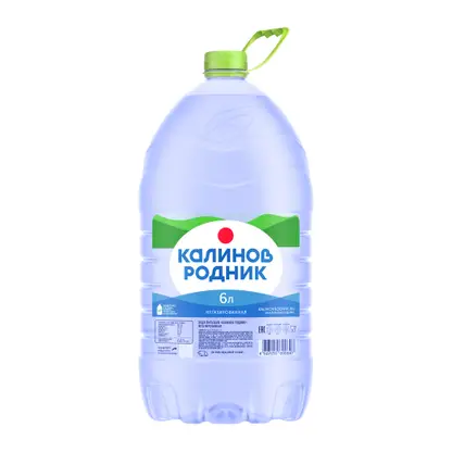 Изображение товара Вода Калинов родник питьевая негазированная 6л Изображение товара Вода Калинов родник питьевая негазированная 6л
