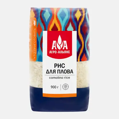 Рис Агро-альянс для плова 900г