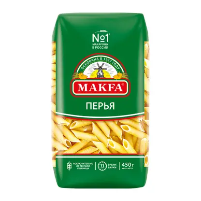 Изображение товара Макароны Makfa Перья 450г