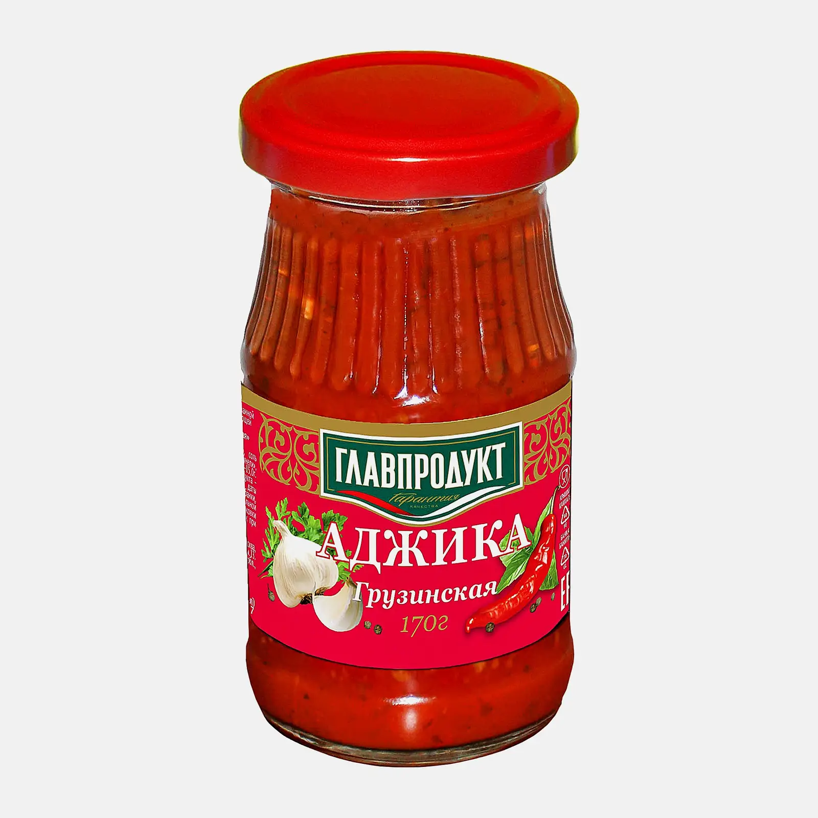 Аджика Грузинская Главпродукт 170г Аджика Грузинская Главпродукт 170г