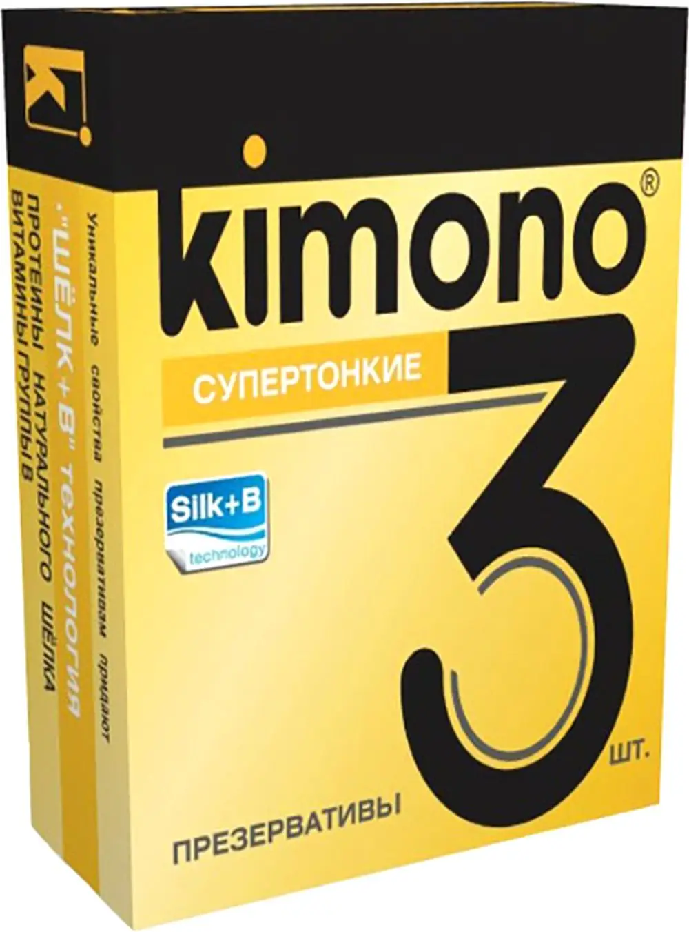 Презервативы Kimono супертонкие 3шт