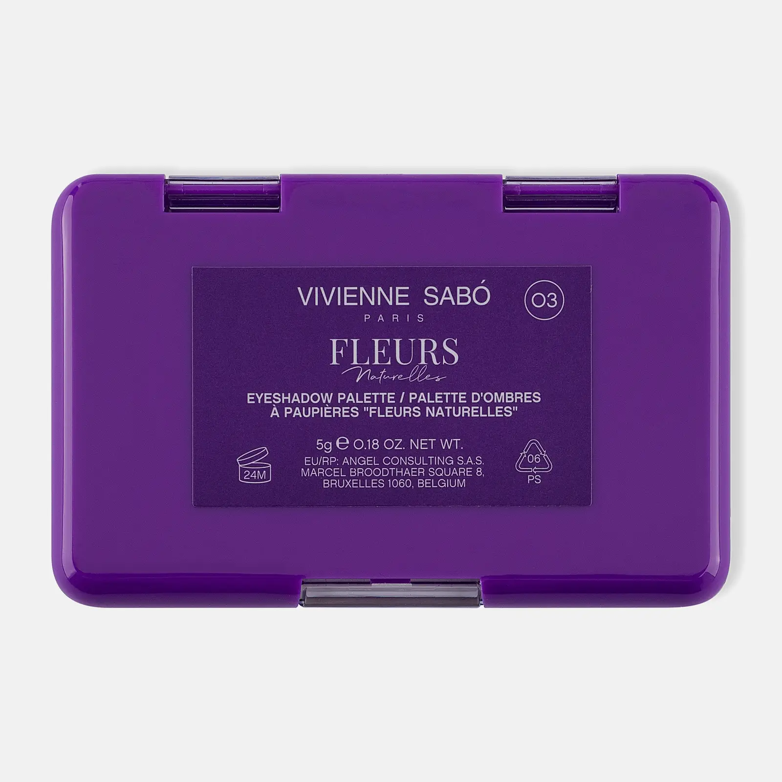 Тени для век Vivienne Sabo Paris 6 цветов тон 03 