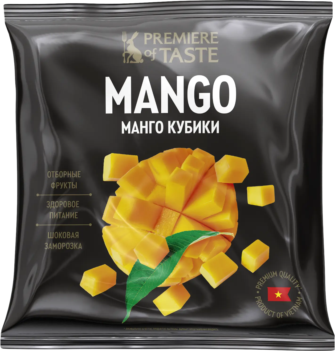 Манго кео Premiere of taste кубики быстрозамороженное 300г - Магнит-Продукты