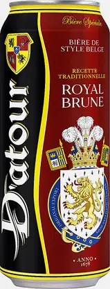 Пиво Datour Royal Brune темное фильтрованное пастеризованное 6.4% 500мл