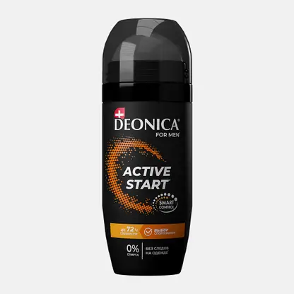 Антиперспирант ролик Active Start Deonica For men 50мл