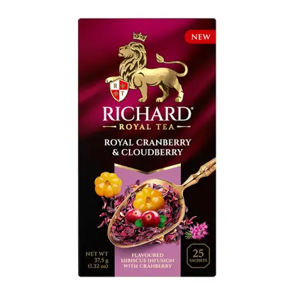 Изображение товара Чай травяной Richard Royal Cranberry&Cloudberry морошка 25пак